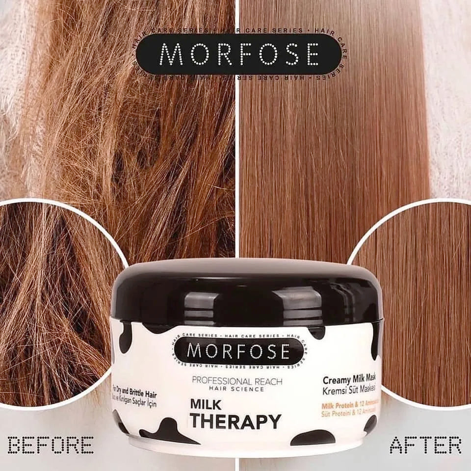 Experience the Miracle of Morfose Milk Therapy Hair Mask