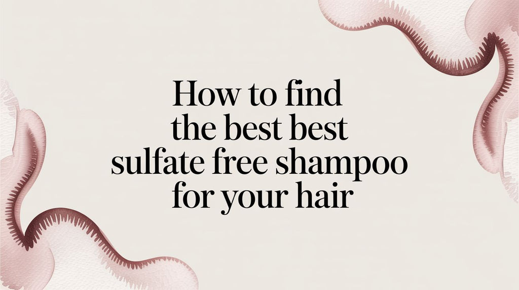 How to Find the Best Sulfate Free Shampoo for Your Hair