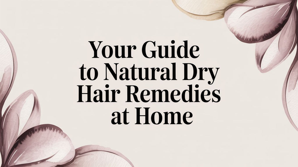 Your Guide to Natural Dry Hair Remedies at Home