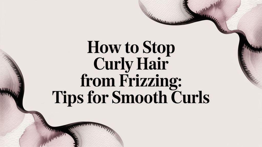 How to Stop Curly Hair from Frizzing: Tips for Smooth Curls