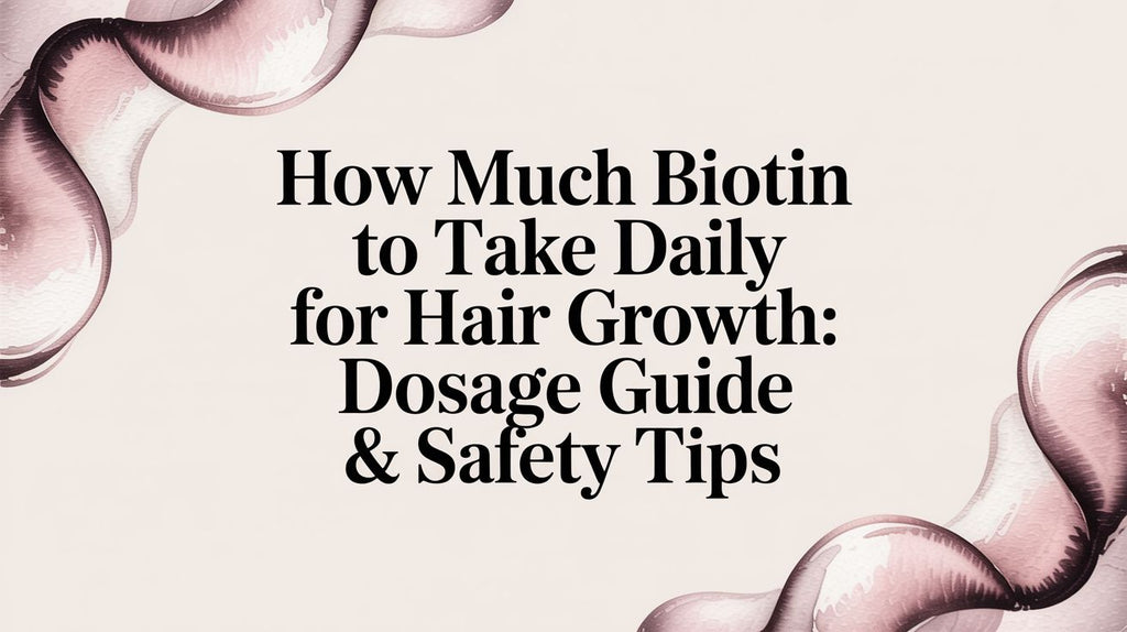 How Much Biotin to Take Daily for Hair Growth: A Complete Guide