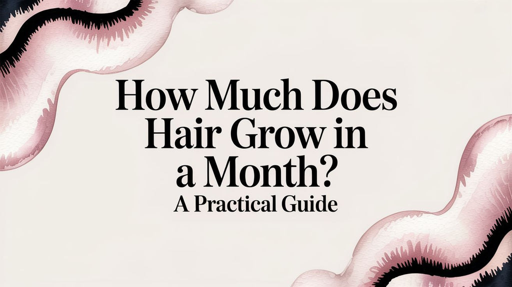 How Much Does Hair Grow in a Month? A Practical Guide