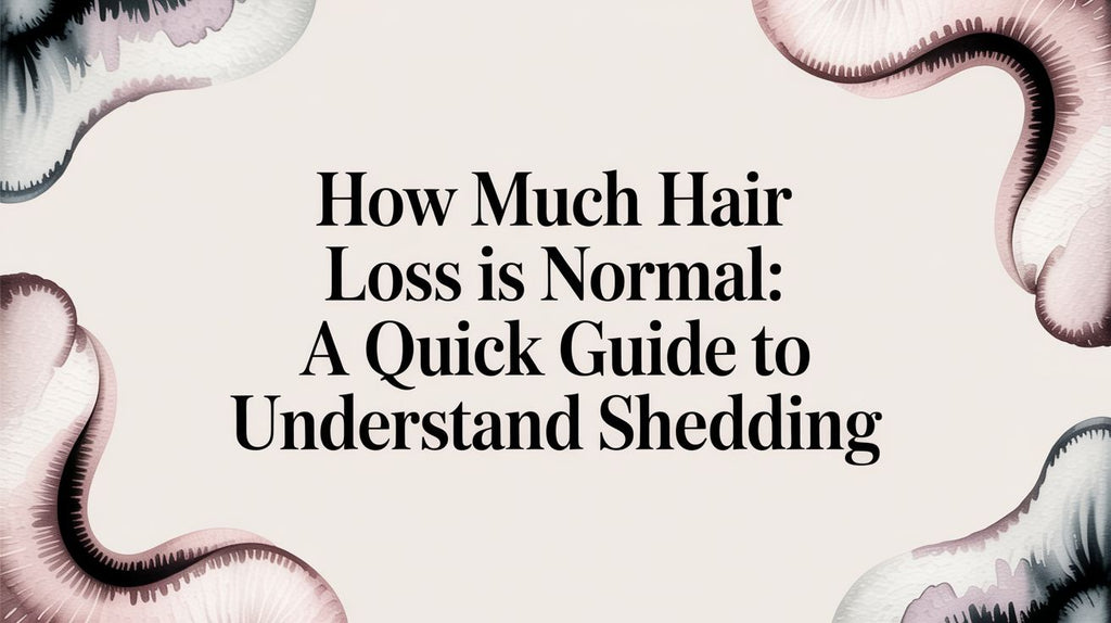 How Much Hair Loss Is Normal? Your Complete Guide to Hair Shedding