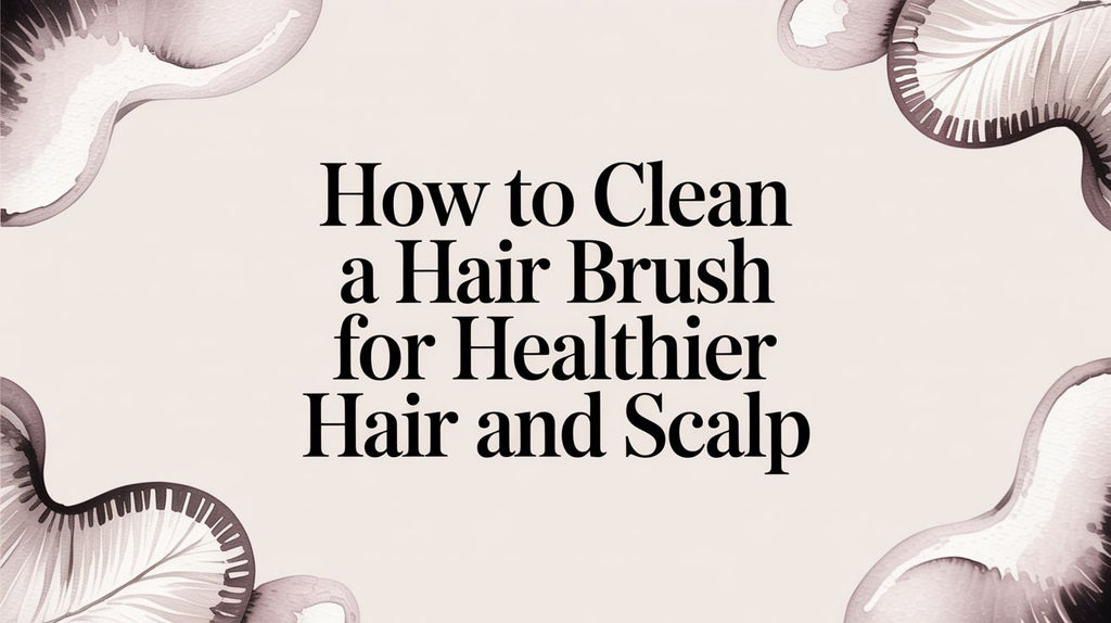 How to Clean a Hair Brush for Healthier Hair and Scalp