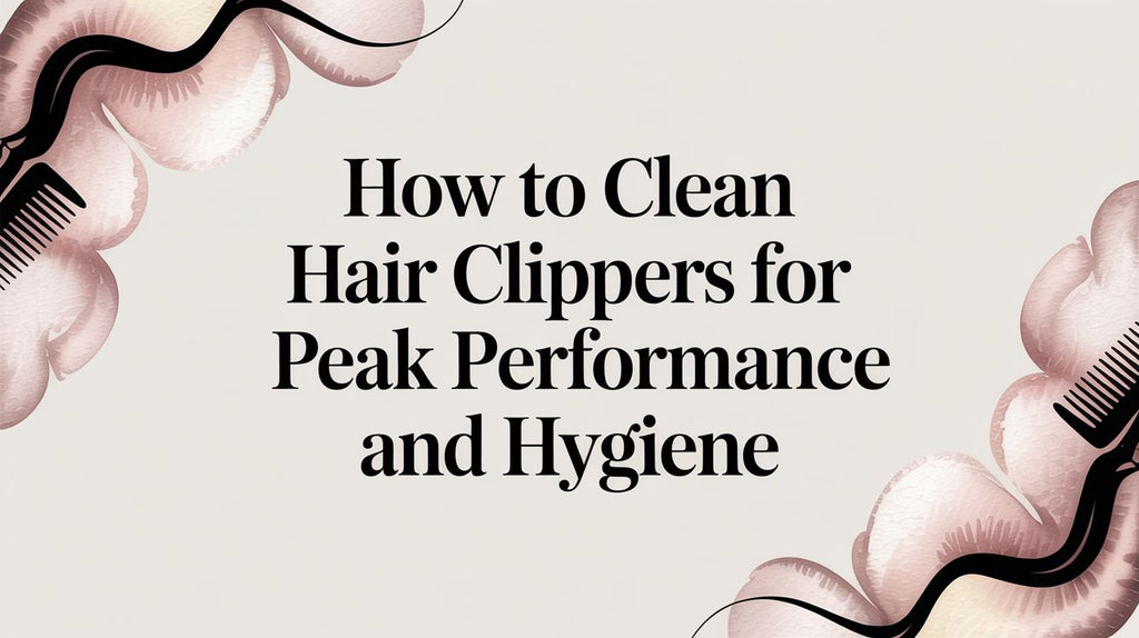 How to Clean Hair Clippers For Peak Performance and Hygiene