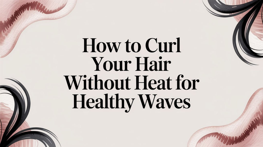 How to Curl Your Hair Without Heat for Healthy, Gorgeous Waves