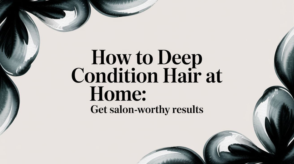 how to deep condition hair at home: get salon-worthy results
