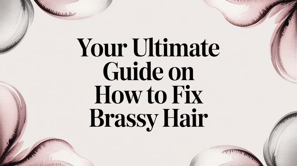 Your Ultimate Guide on How to Fix Brassy Hair