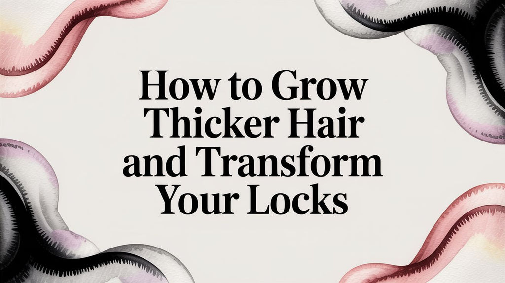 How to Grow Thicker Hair: A Complete Guide to Fuller Locks