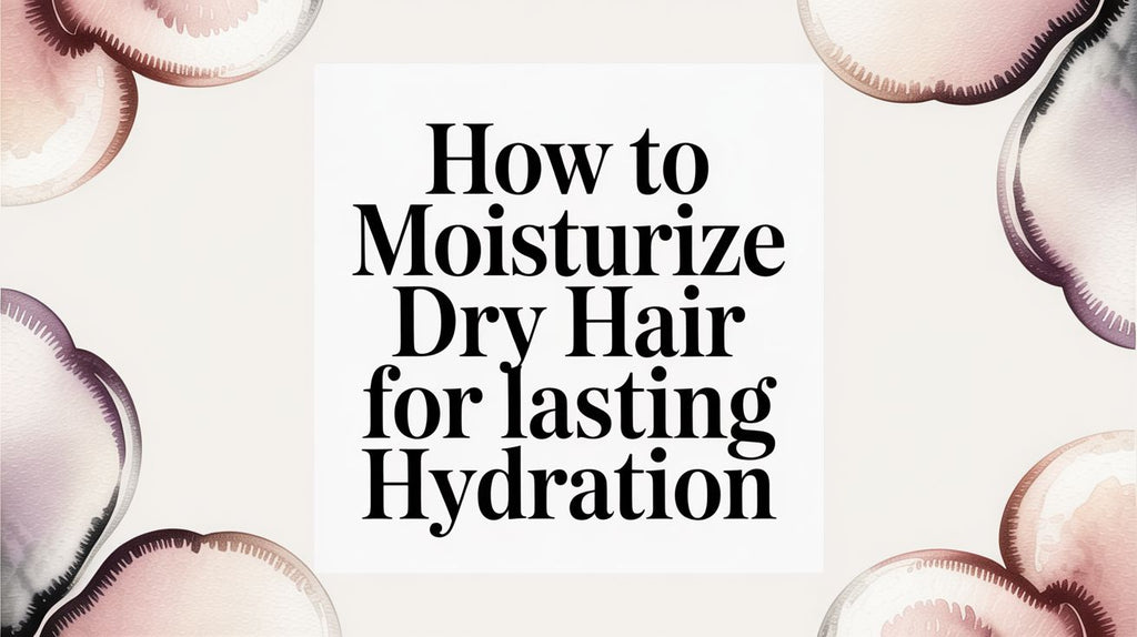 How to Moisturize Dry Hair for Lasting Hydration