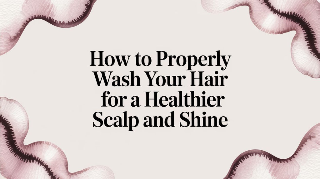 How to Properly Wash Your Hair for a Healthier Scalp and Shine