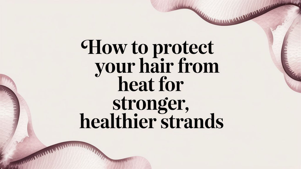 How to Protect Your Hair from Heat for Stronger, Healthier Strands