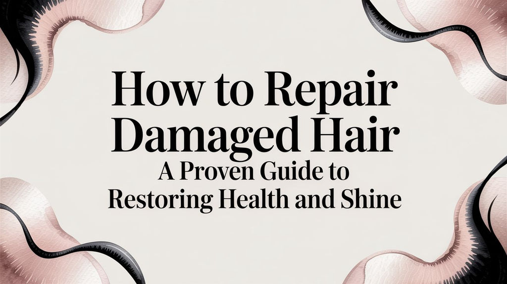 How to Repair Damaged Hair: A Proven Guide to Restoring Health and Shine