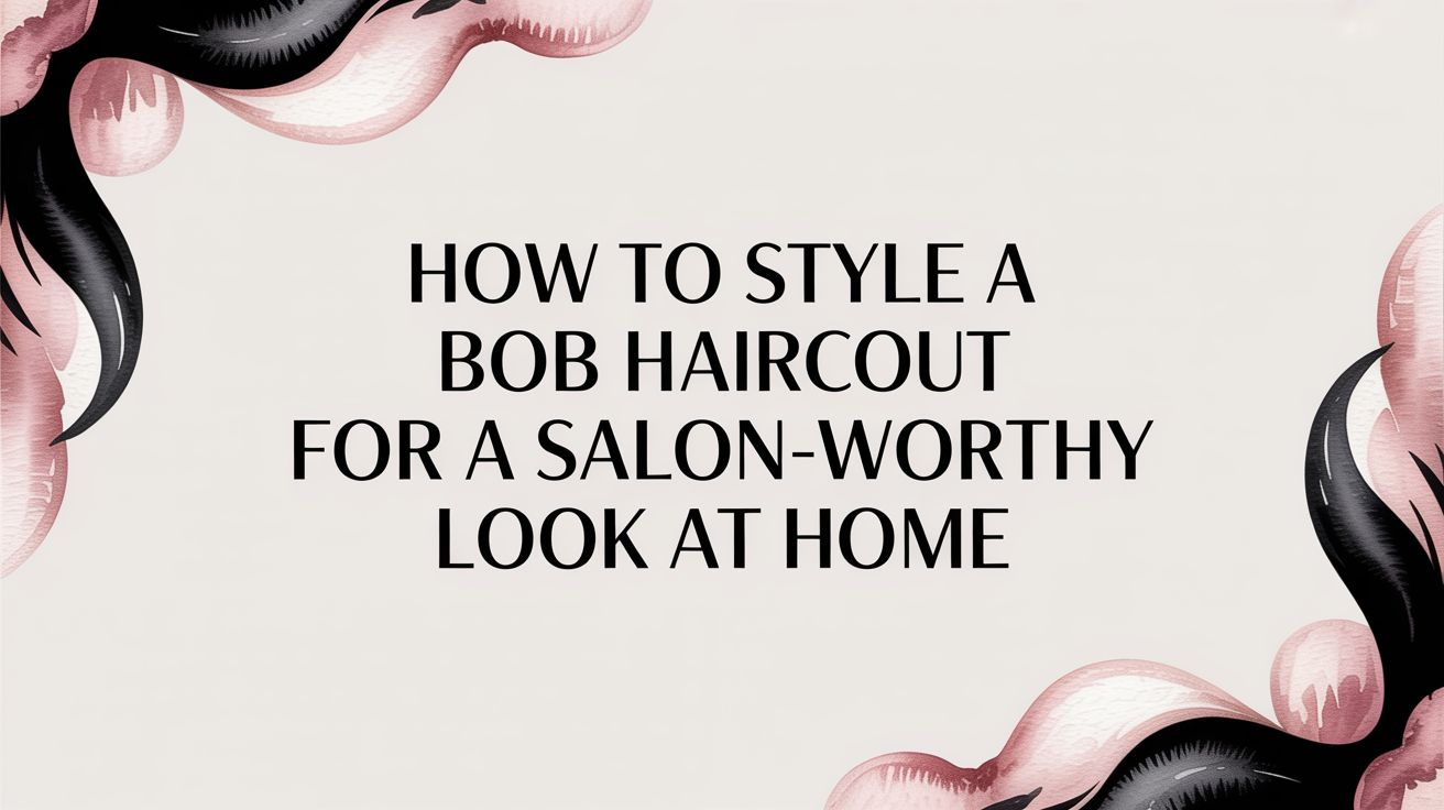 How to Style a Bob Haircut for a Salon-Worthy Look at Home