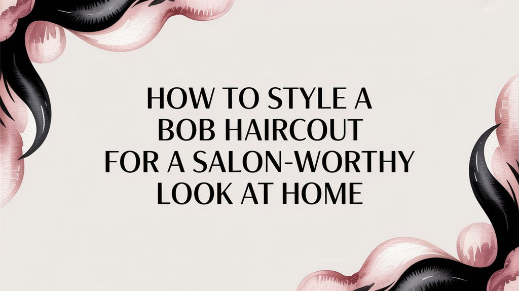 How to Style a Bob Haircut for a Salon-Worthy Look at Home