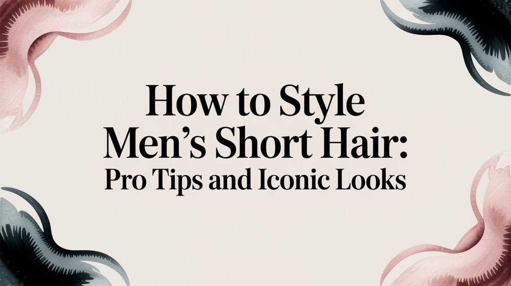 How to Style Men’s Short Hair: A Step-by-Step Guide
