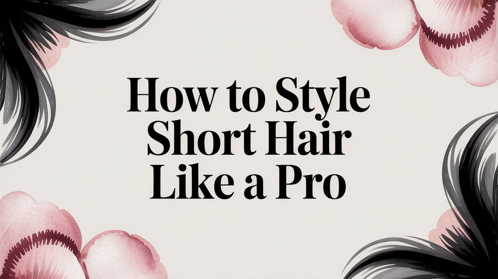 How to Style Short Hair Like a Pro: A Step-by-Step Guide