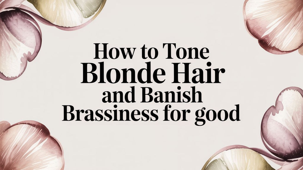 How to Tone Blonde Hair and Banish Brassiness for Good