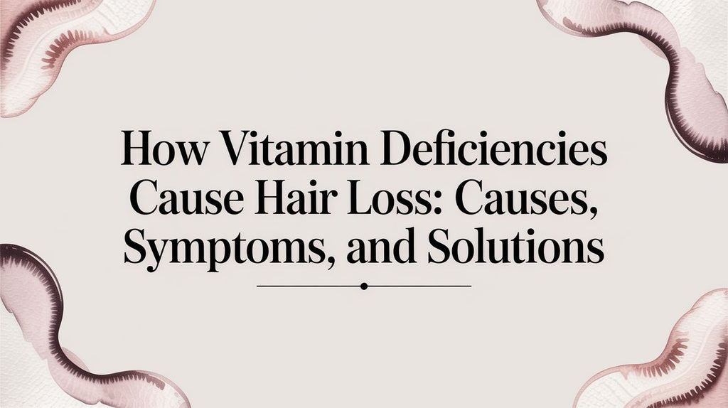 How Vitamin Deficiencies Cause Hair Loss: Causes, Symptoms, and Solutions