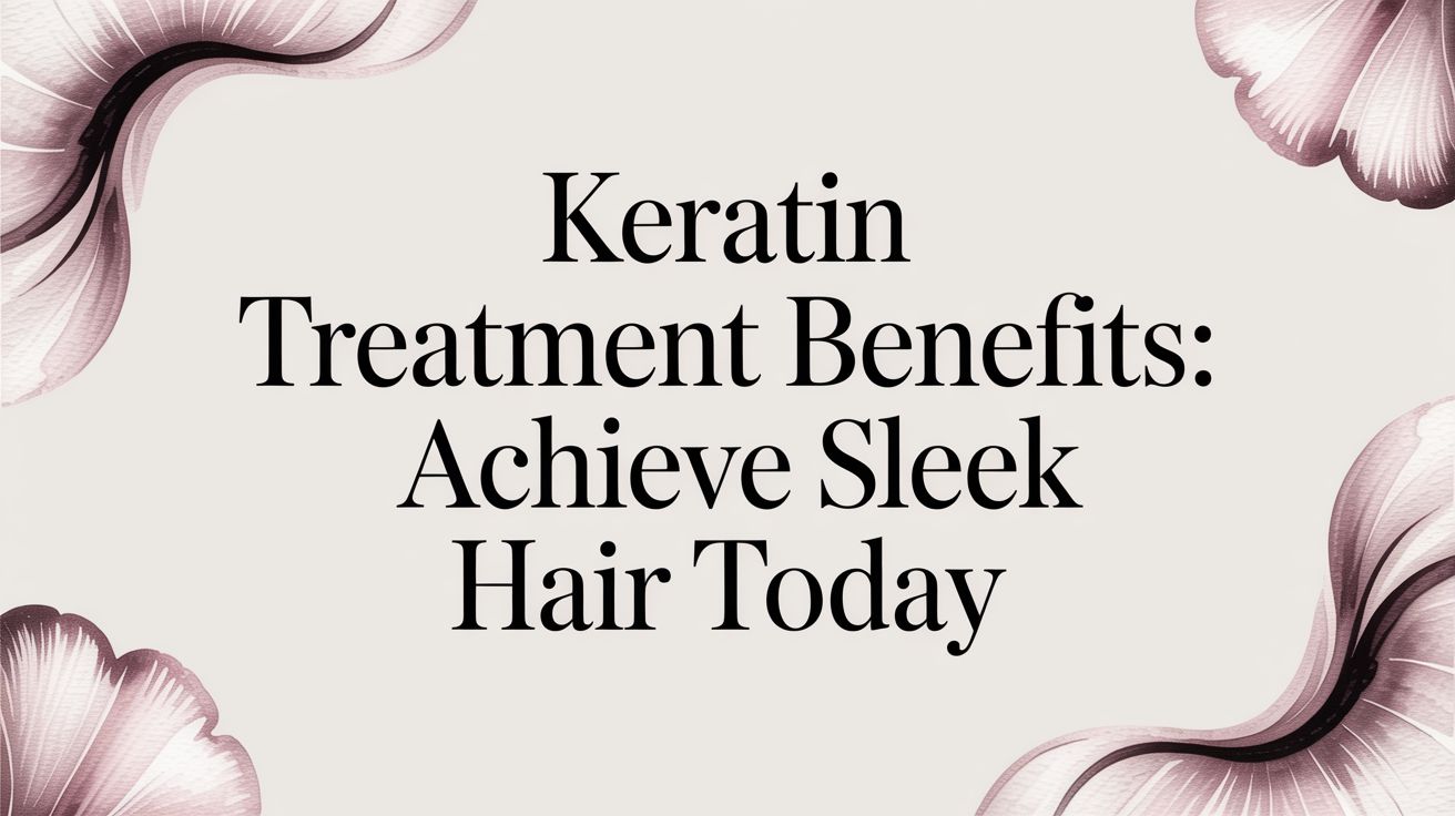 keratin treatment benefits: Achieve Sleek Hair Today