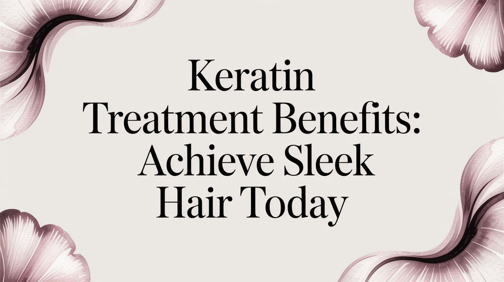 keratin treatment benefits: Achieve Sleek Hair Today