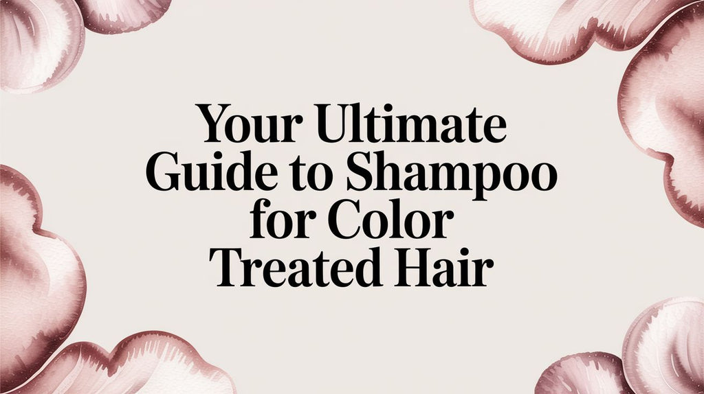 Your Ultimate Guide to Shampoo for Color-Treated Hair