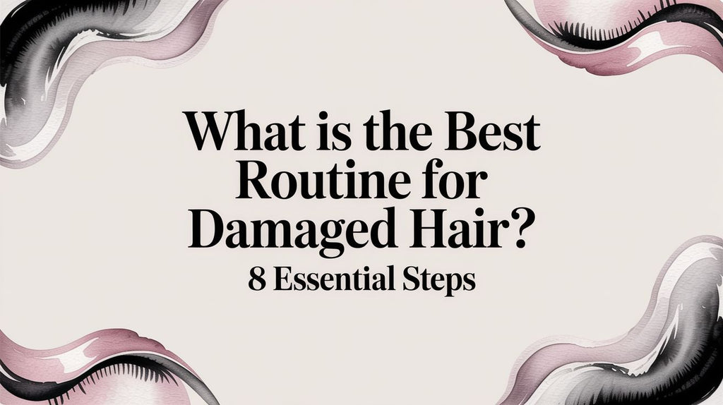 What Is the Best Routine for Damaged Hair? 8 Essential Steps