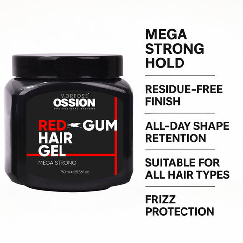 Morfose Ossion Red Gum Hair Gel