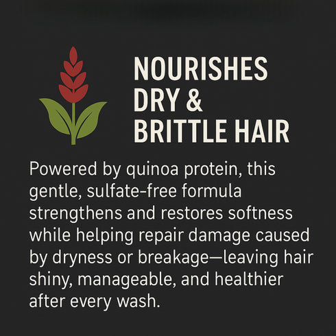 Morfose Professional Quinoa Protein Shampoo, 33.81 Fl Oz