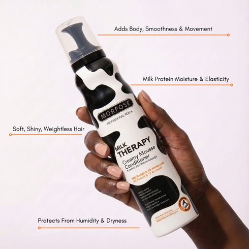 Morfose Milk Therapy Hair Mousse Classic, 6.76 Fl oz