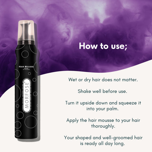 Morfose Professional Hair Mousse Extra Strong