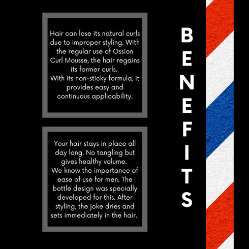 Ossion Curl Mousse- 11.83 fl oz