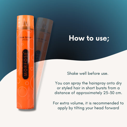 Morfose Professional Ultra Strong Hair Spray