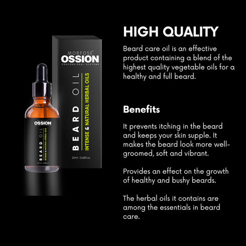 Morfose Ossion Premium Barber Line Beard Care Oil