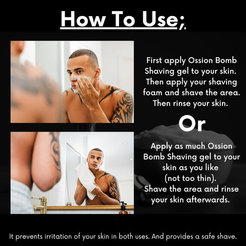 Ossion Pbl Shaving Gel-33.81 fl oz