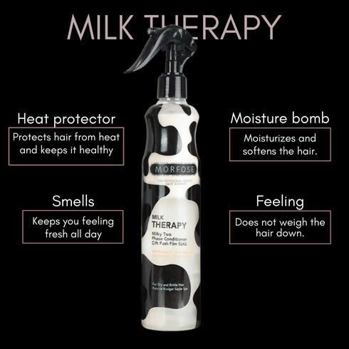 Morfose Milk Therapy Two Phase Leave in Conditioner 🥛