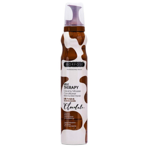 Morfose Milk Therapy Hair Mousse Chocolate, 6.76 Fl oz