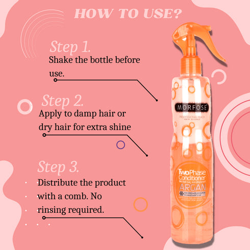 Morfose Argan Two Phase Leave-In Conditioner