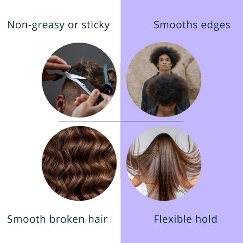 Morfose Aqua Hair Gel Wax with Extra Strong Hold Max Shining