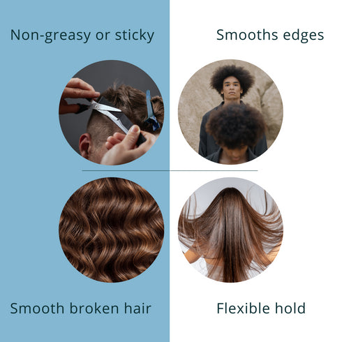 Morfose Deep Aqua Hair Wax with Shiny and Strong Hold