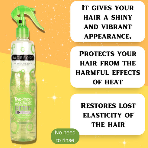 Morfose Biotin Hair Care Set - Leave-In Conditioner and Hair Mask Duo