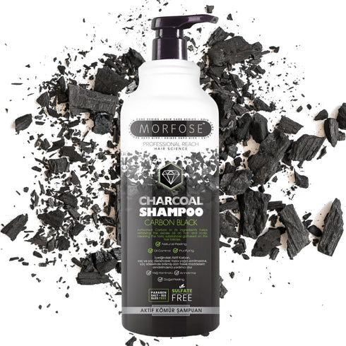Morfose Professional Activated Carbon Hair Shampoo