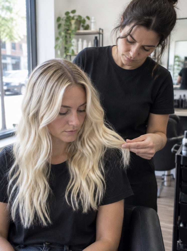 Checking the ends before styling
