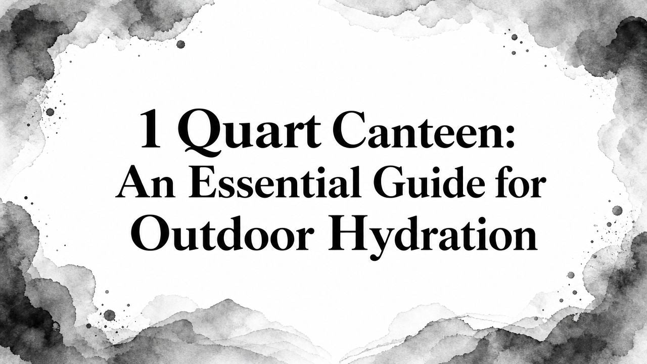 1 Quart Canteen: An Essential Guide for Outdoor Hydration