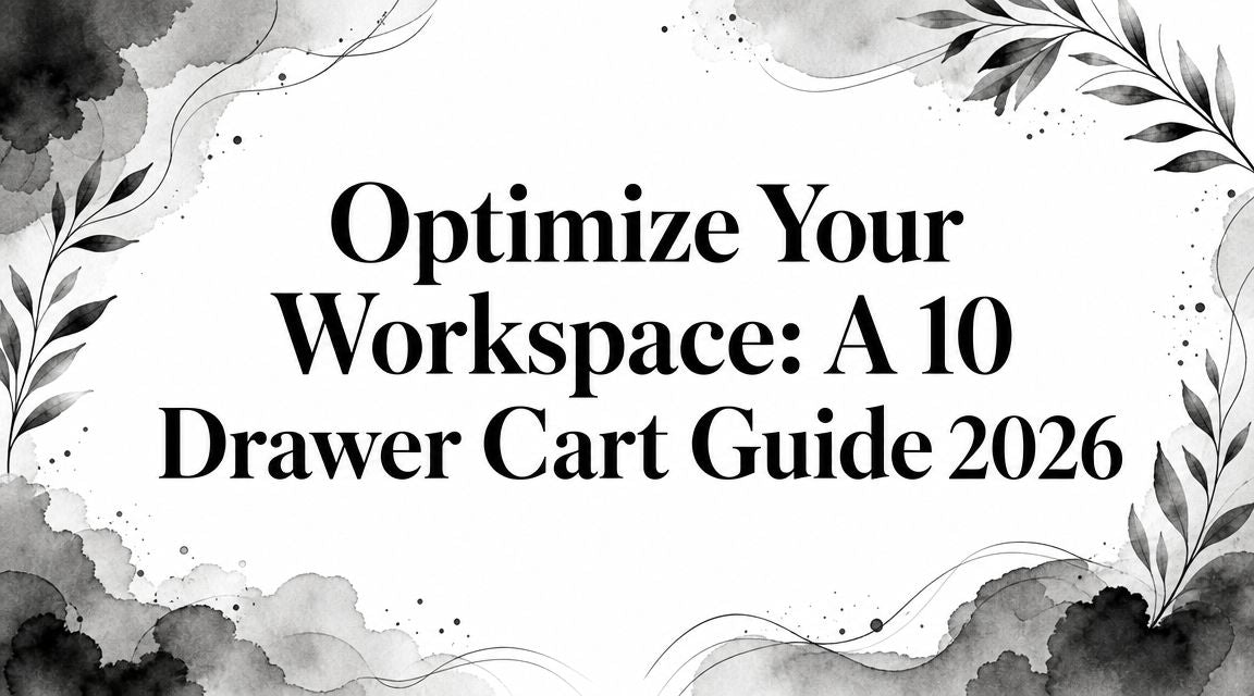 Optimize Your Workspace: A 10 Drawer Cart Guide 2026