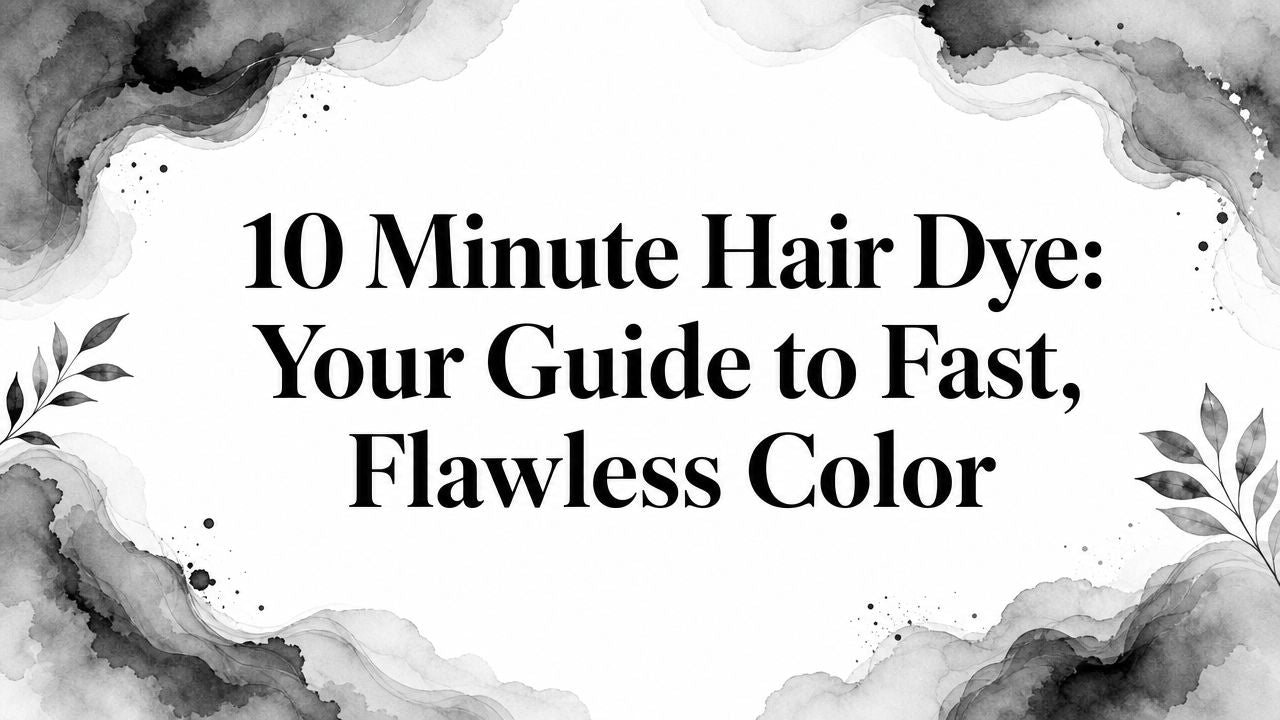 10 Minute Hair Dye: Your Guide to Fast, Flawless Color
