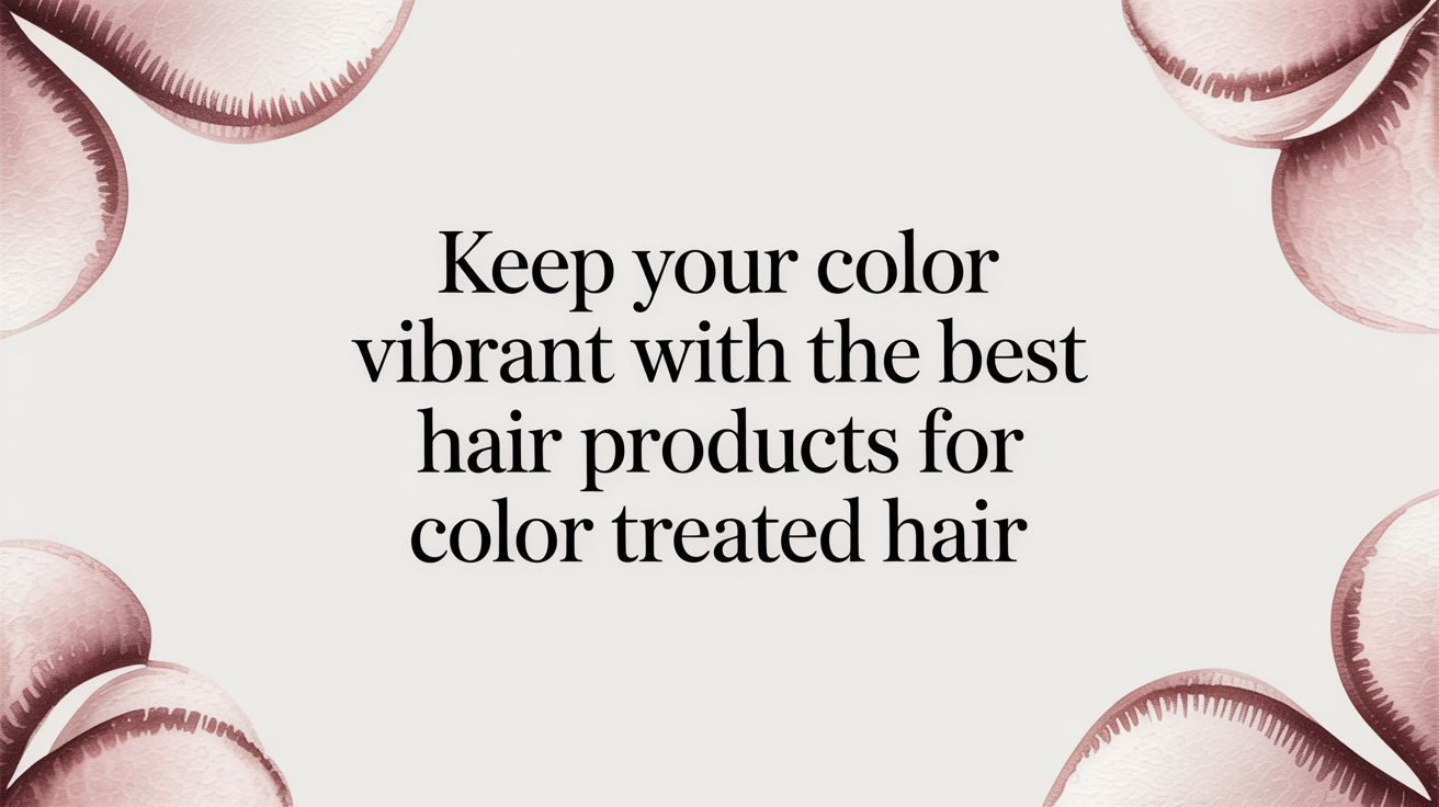 Keep Your Color Vibrant With The Best Hair Products For Color Treated Hair