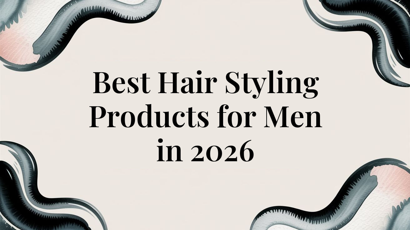 Title card: Best Hair Styling Products for Men in 2026