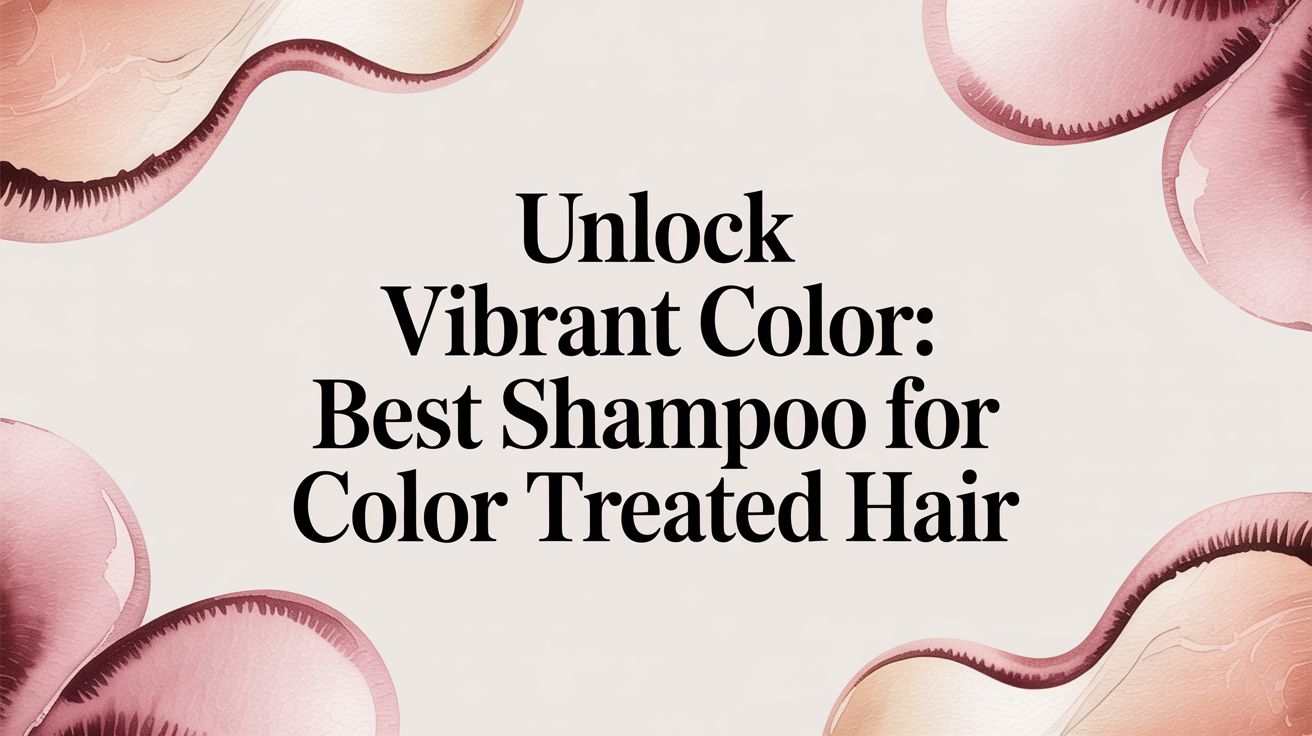 Unlock Vibrant Color: Best Shampoo for Color Treated Hair