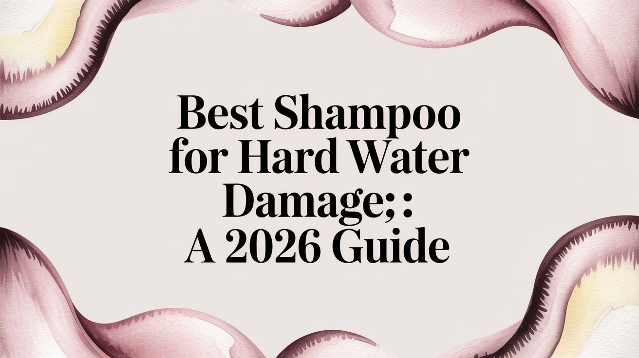 Best Shampoo for Hard Water Damage: A 2026 Guide